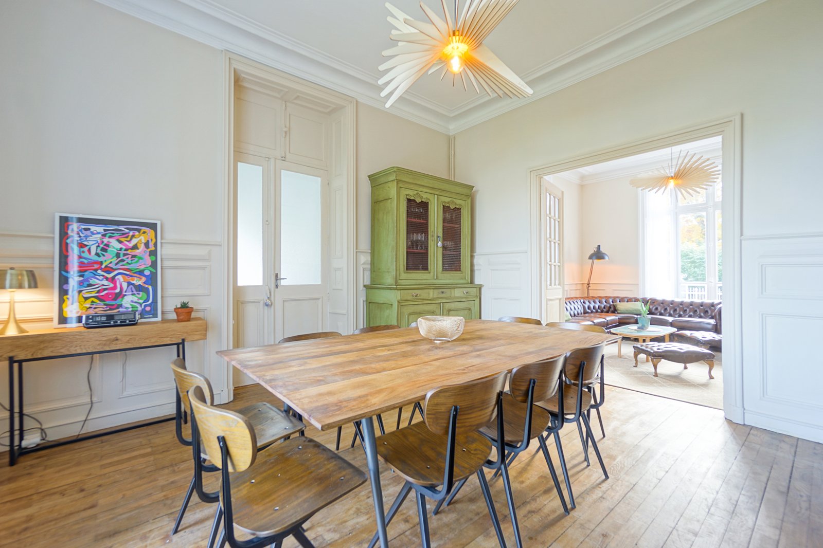 Salle à manger du manoir